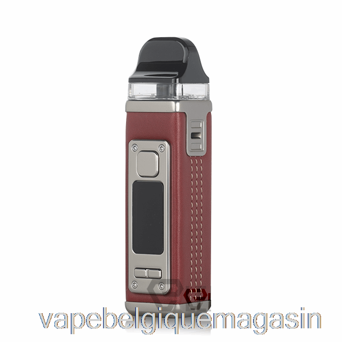 Vape Shop Bruxelles Smok Rpm 4 60w Pod System Cuir Rouge